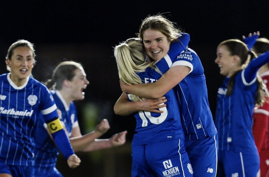 Cardiff City and Wrexham Women Both Strong Contenders for the Title to Clash in February