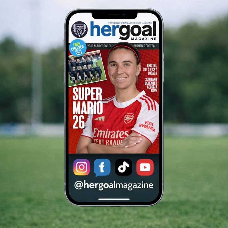 Her Goal Magazine in iphone