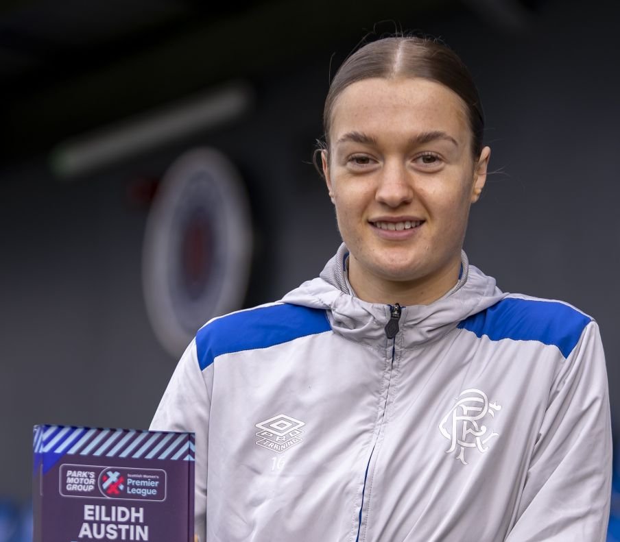 Eilidh Austin and Abby Robinson SWPL Players of the Month for January