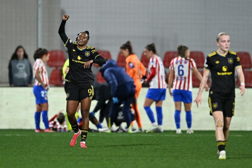 Man Utd Women Secure First Leg Advantage At Atletico Madrid