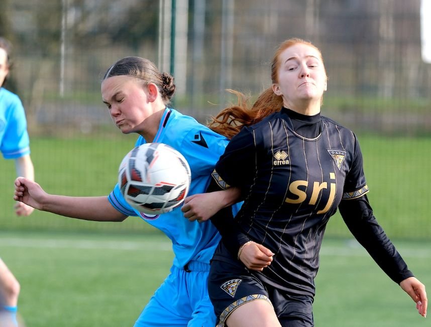 St Mirren v Dunfermline Barclays Scottish Womens Football League One at Mossedge Pitches Paisley Scotland on 08 March 2026