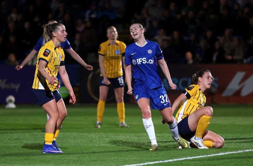 Chelsea Women Edge Brighton as West Ham Hold Man Utd