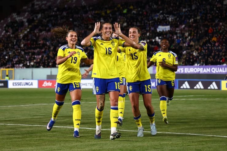 Italy v Sweden   2027 FIFA Women's World Cup Qualifier
REGGIO CALABRIA, ITALY - MARCH 03: 