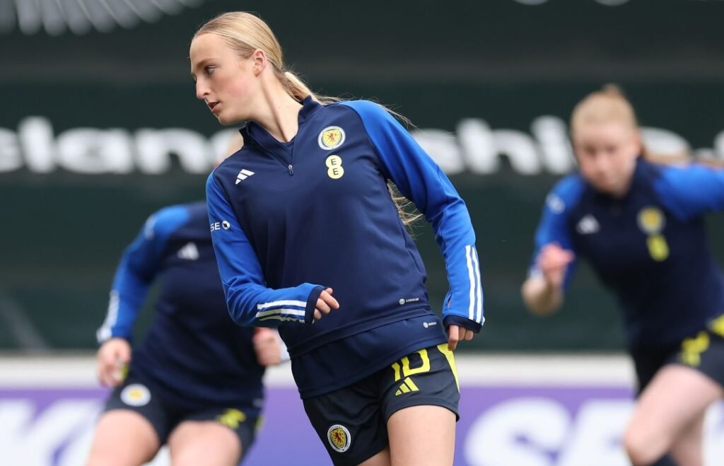 scotlandvnorthernirelanduefawomensu17championshipround1 womensfootballmagazinecom Scotland Womens Under 19s Earn Draw With Spectacular Strike