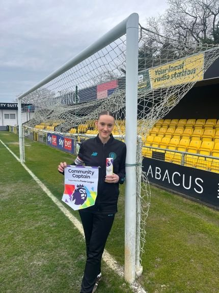 Jess Leech at Harrogate Town FC