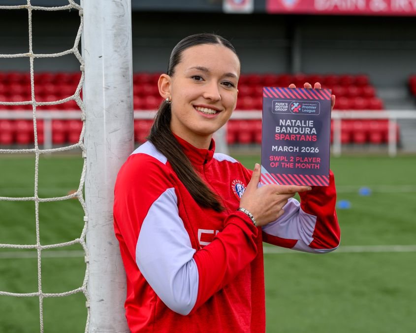 Natalie Bandura picks up her second Player of the Month award this season
