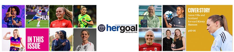 Her Goal Magazine Thank You Header