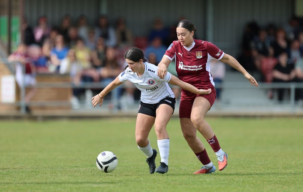 Northampton Town v Barnsley   FA Women's National League Division One Midlands 25/26
NORTHAMPTON, ENGLAND - APRIL 26:
