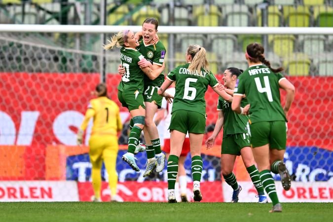 Republic of Ireland Women Triumph in Poland