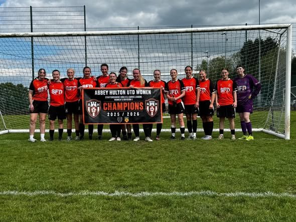 Abbey Hulton United womensfootballmagazinecom Abbey Hulton United Staffs Division 1 champions