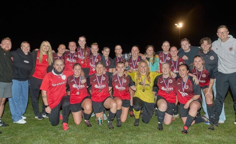 Dorset League Cup winners Bournemouth Poppies