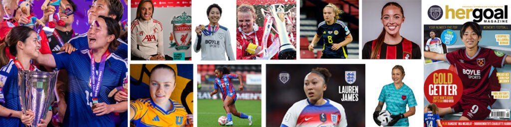 Her Goal Magazine issue 6 contents header