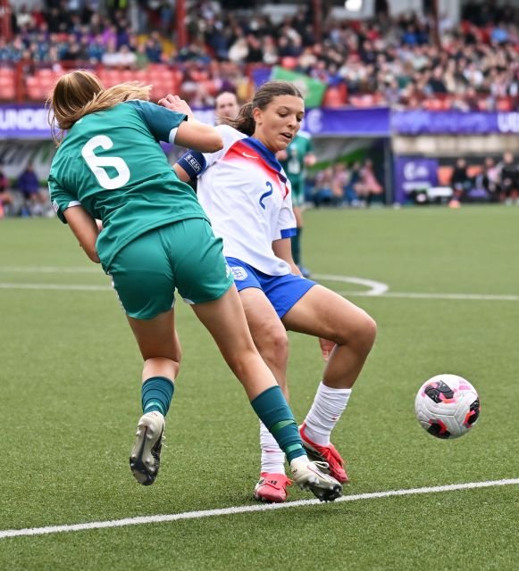 Inver Park Larne WU17 Euros Group A Northern Ireland v England