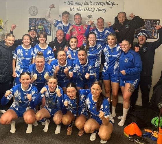 Dunston UTS Women FC Northumberland League Division 2 champions