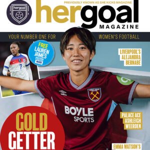 Her Goal Magazine Issue 6 cover featuring Riko Ueki