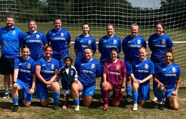 Heyford Athletic Football Club womensfootballmagazinecom Northamptonshire League Division 1 Champions Heyford Athletic