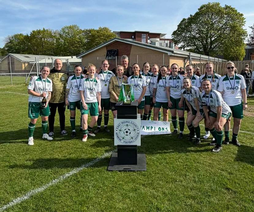 North Ferriby Complete East Riding Womens League Hat Trick