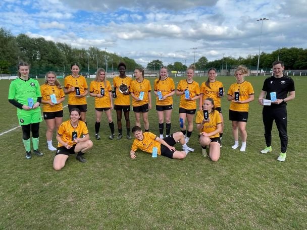 Real Bedford Ladies FC Development Team Cambridgeshire League Division 2 champions