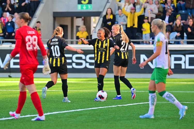 BK Häcken First Winners of the UEFA Womens Europa Cup