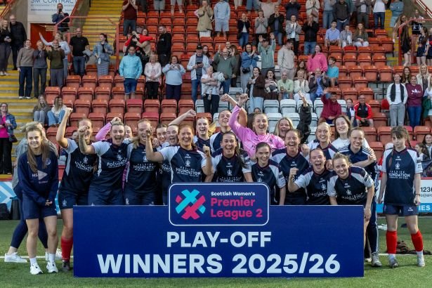 Falkirk Secure Promotion to the ScottishPower Womens Premier League 2