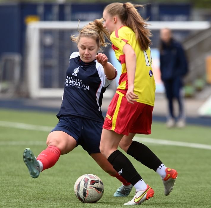 Falkirk Women v Rossvale Women Barclays SWF Championship  in Falkirk Scotland on 03 May 2026 