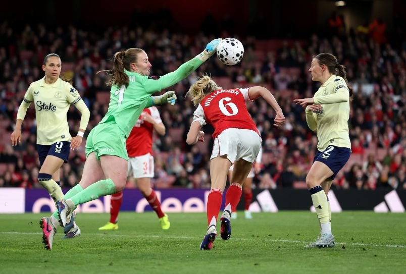 Arsenal Women Edge Past Everton with a Dramatic Stoppage Time Winner