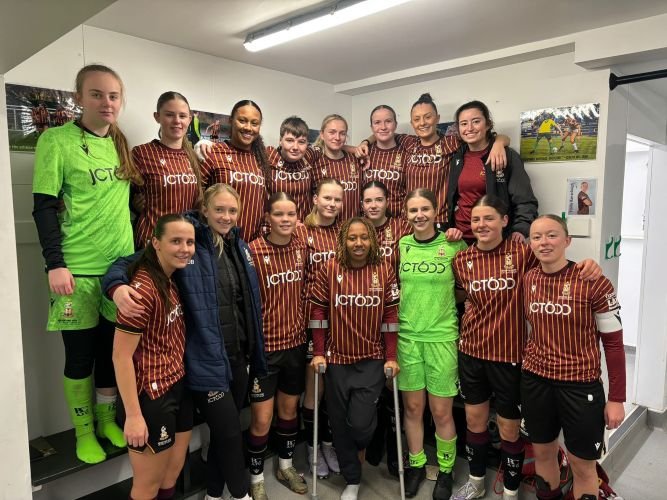 Bradford City Women Champions of the North East League