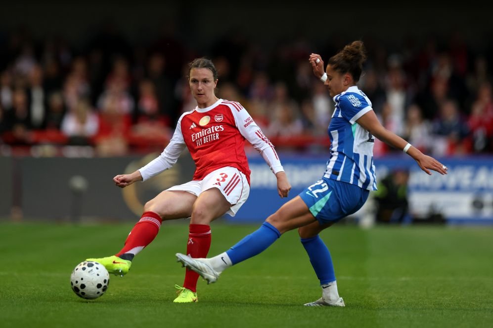 Brighton Women Deny Arsenal Victory Making Man City Champions