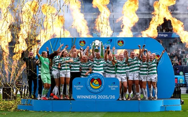Celtic Overcome Red Card to Win the Womens Scottish Cup