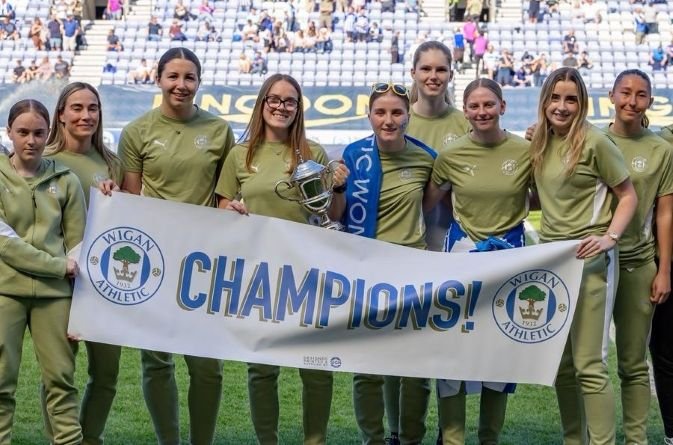 Wigan Athletic Women Crowned Champions of the Lancashire League