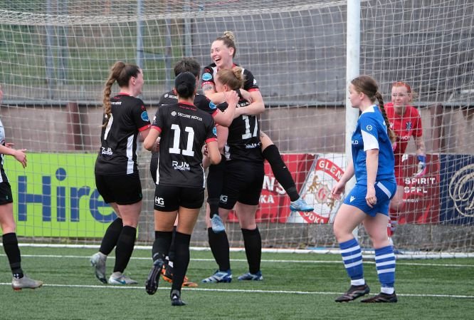 Dunipace Ladies v Armadale Thistle Ladies Barclays Scottish Womens Football Championship Play Off