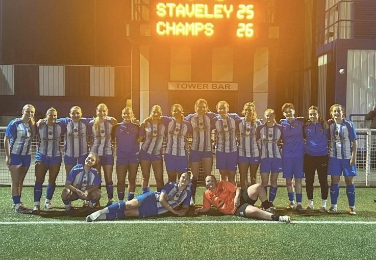 Staveley Miners Welfare Champions of the Sheffield  Hallamshire League