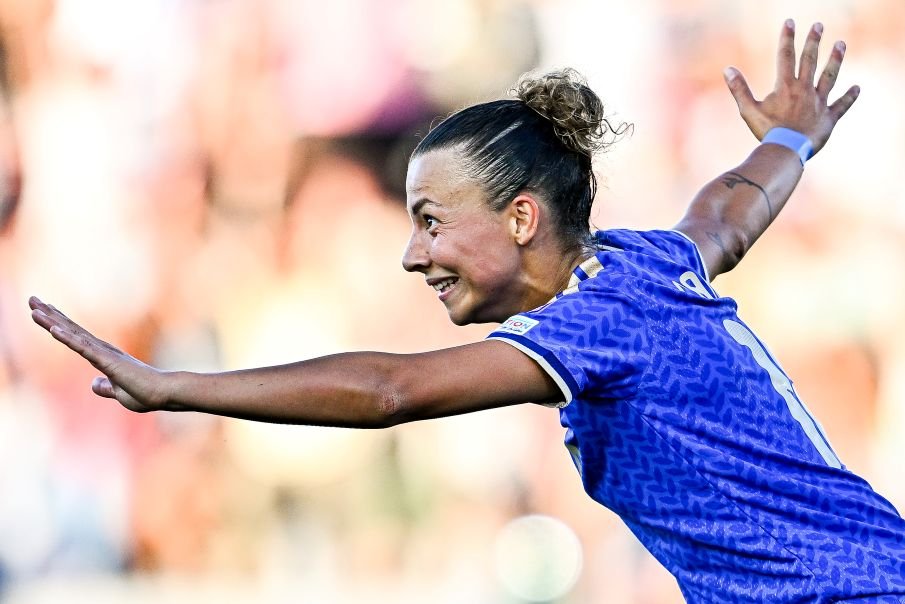 Italy v Serbia   FIFA Women's World Cup 2027 Qualifier
PISA, ITALY - JUNE 5