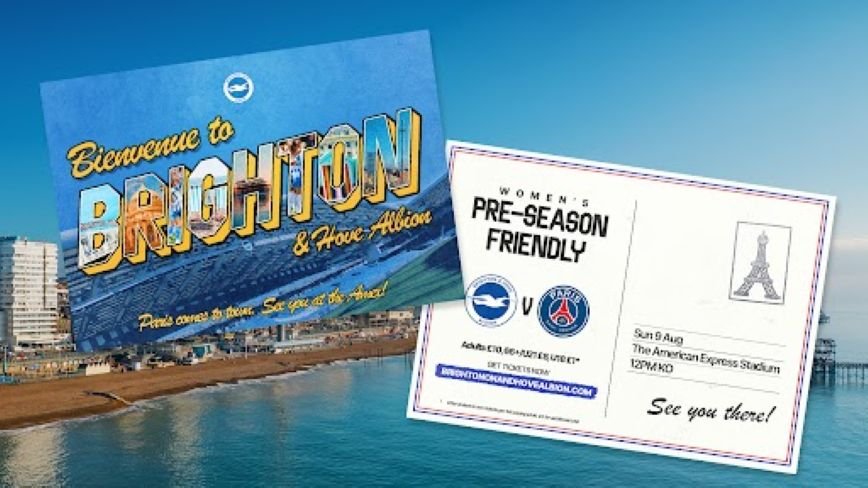 Brighton Women are to host PSG in a Friendly