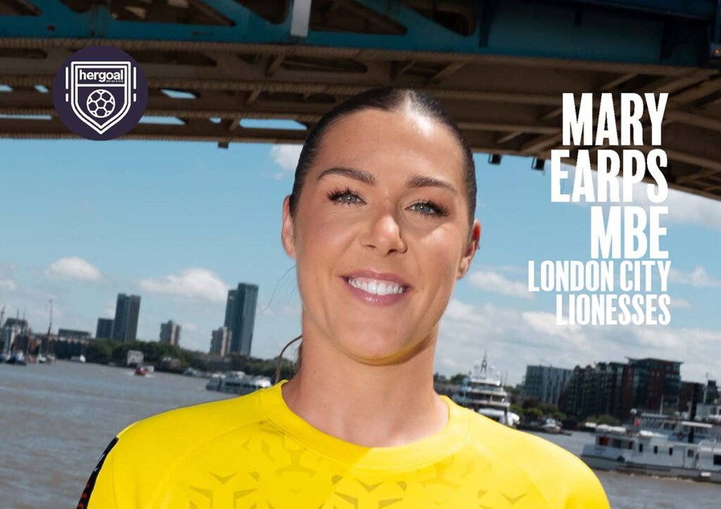 FREE Mary Earps centre-pullout poster inside Her Goal Magazine Issue 8