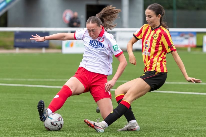 SWPLCPSpartansPartick16082026112 womensfootballmagazinecom Celtic Women Fightback at Glasgow City at Start of New SWPL Season