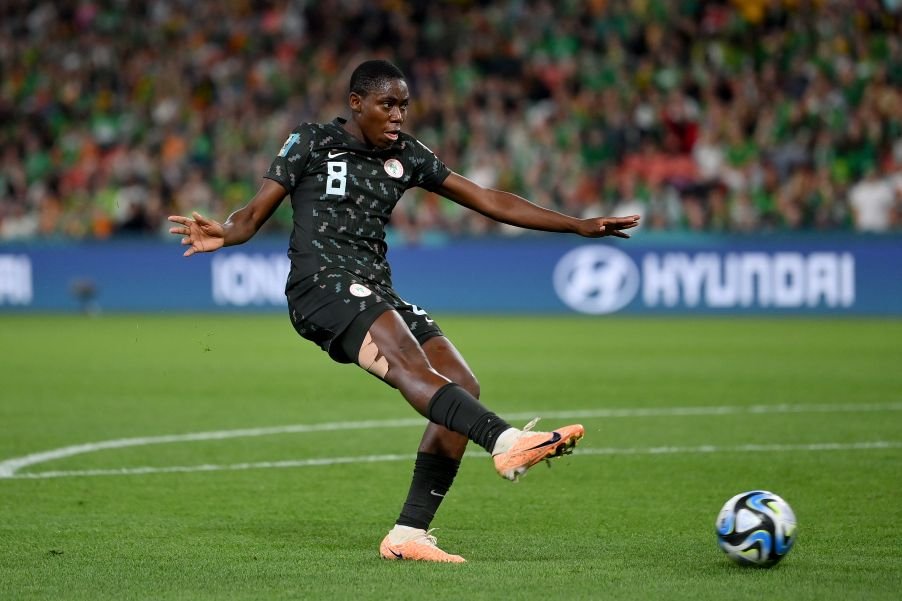 irelandvnigeriagroupbfifawomensworldcupaustraliaandnewzealand2023 womensfootballmagazinecom Women's AFCON: Nigeria Clinch Victory Despite First-Half Red Card