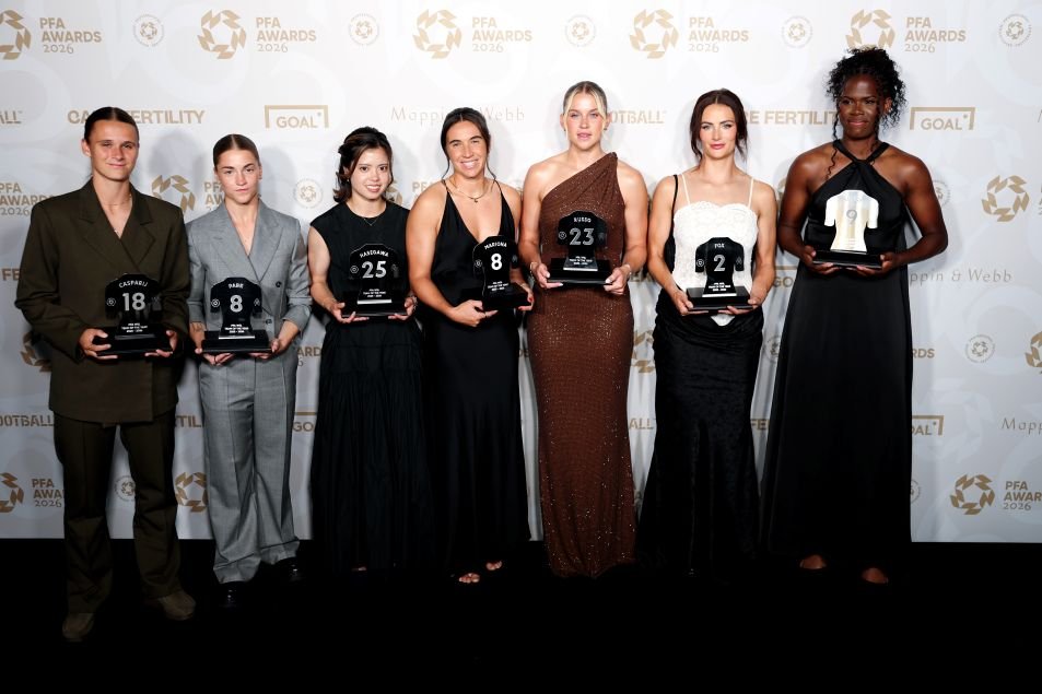 The PFA Awards 2026   Winners MANCHESTER ENGLAND   AUGUST 25
