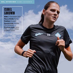 New season interview with London City Lionesses forward Isobel Goodwin in Her Goal Magazine Issue 9