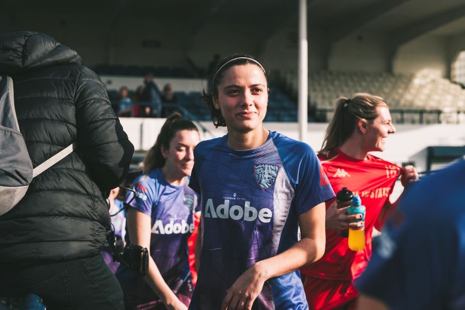 Maxine©AnnabelStaff womensfootballmagazinecom Maxine Borden Camden Town WFC