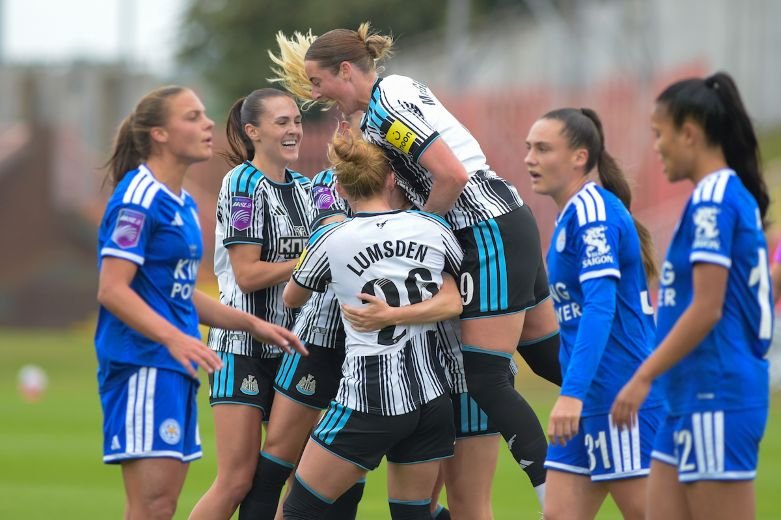WSL2 Newcastle United Women V Leicester city Women womensfootballmagazinecom Newcastle United Women Record A Fourth Straight Win