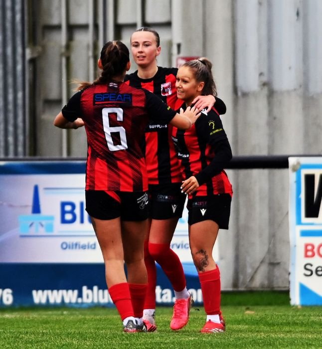 Inverurie Loco Works Ladies v Queen of the South Ladies SWF League One in Inverurie Scotland on 27 September 2026