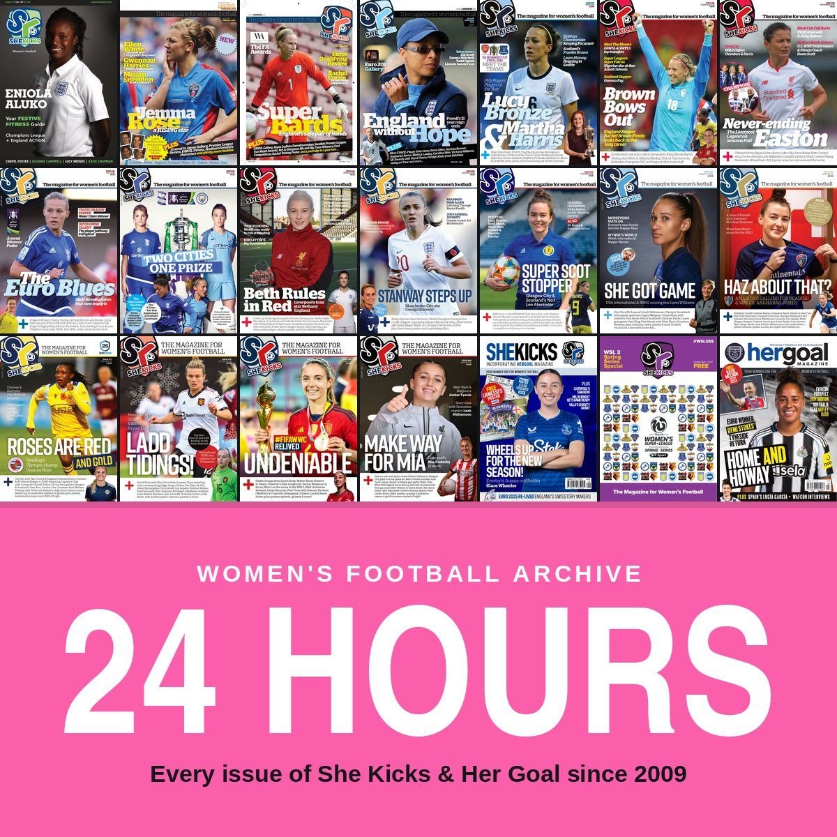 Women’s Football Archive Pass – 24 Hours