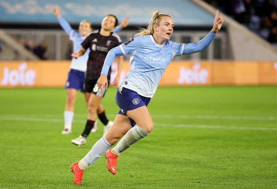 Man City Women Secure Victory Very Late on Against Liverpool