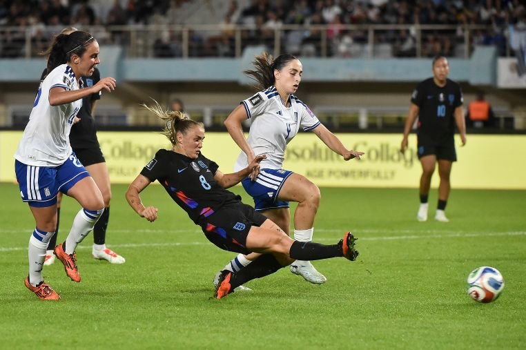 England Women Claim World Cup Qualifying Play Off Victory in Greece