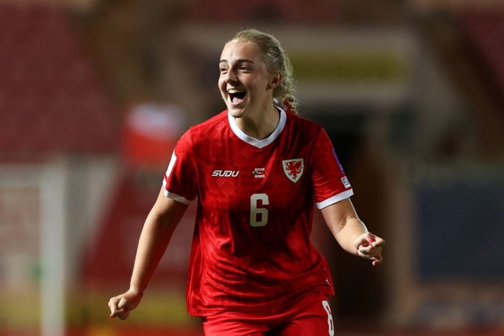 walesvalbaniafifawomensworldcup2027europeanqualifiersplayoffsround1secondleg womensfootballmagazinecom Wales v Albania FIFA Women´s World Cup 2027 European Qualifiers Play offs Round 1 Second Leg LLANELLI WALES OCTOBER 13