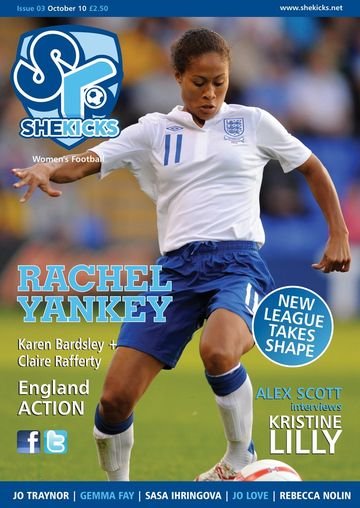 She Kicks 3 cover, October 2010