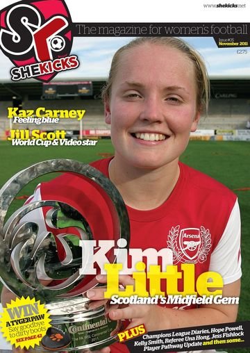 She Kicks 5 cover, November 2011