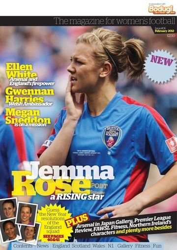 She Kicks 6 cover, February 2012