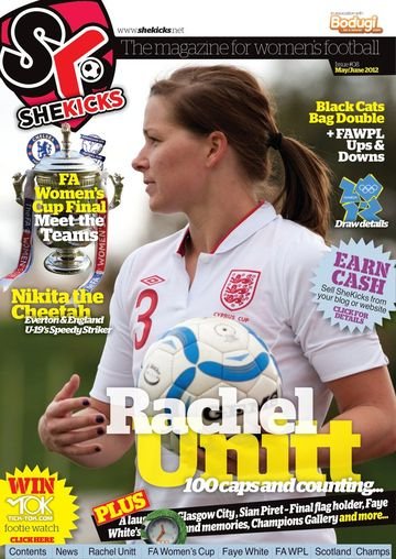 She Kicks 8 cover, May 2012